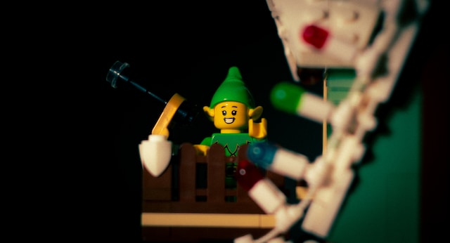 LEGO gebruiken als kerstcadeau
